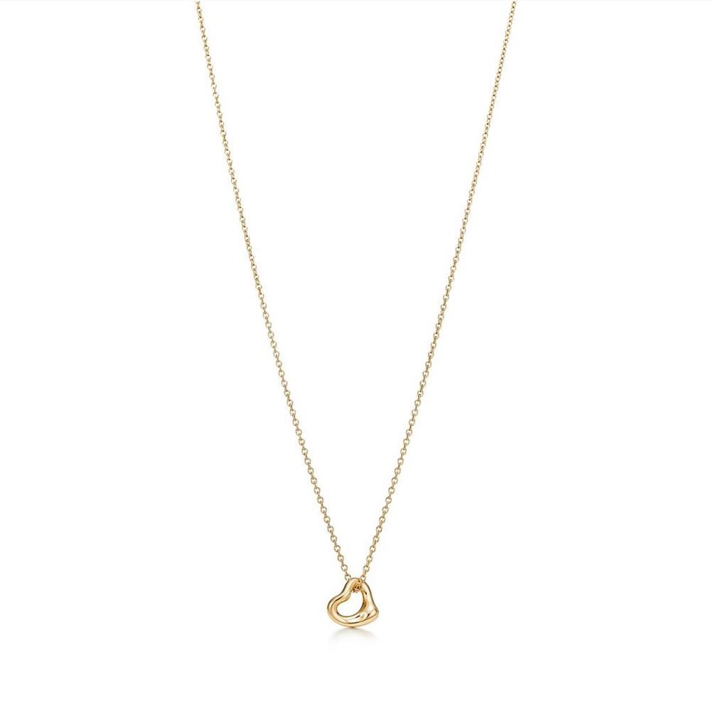 Peretti Open Heart Pendant Necklace